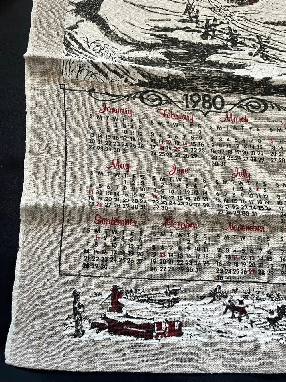 Vintage unused crisp